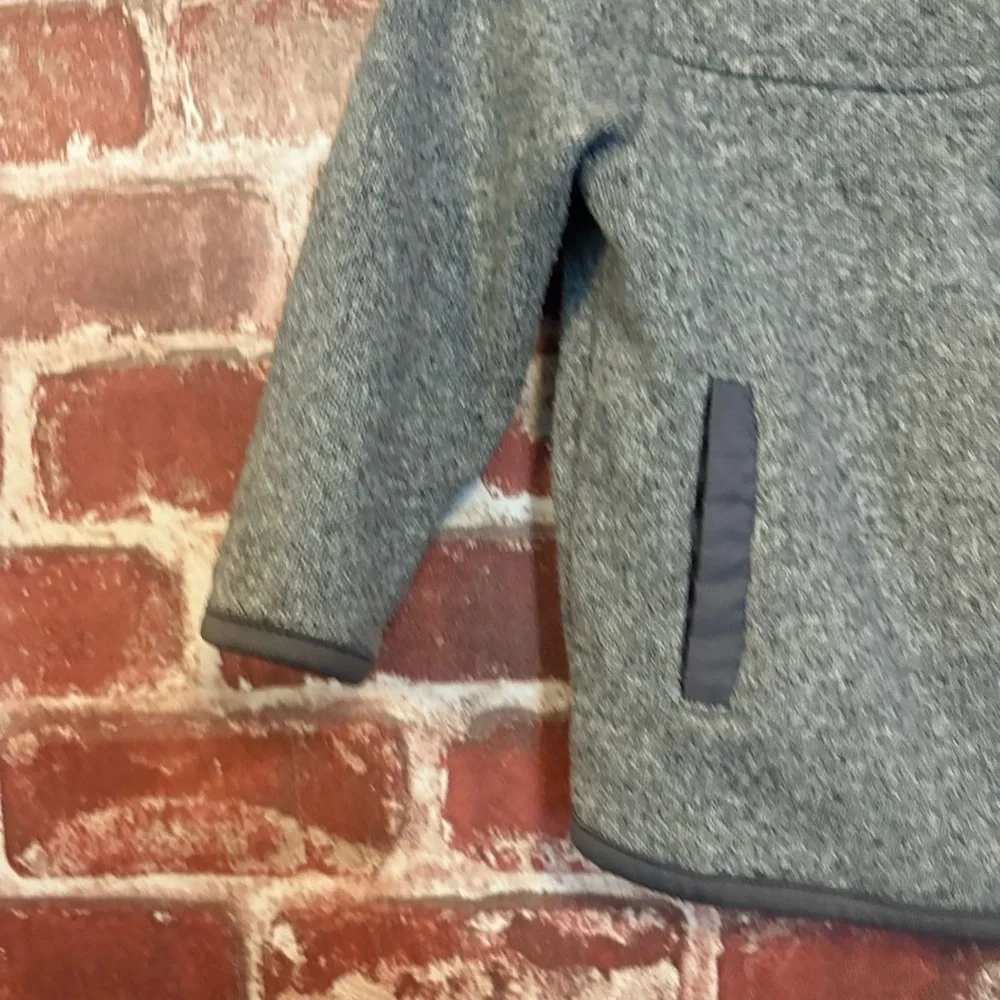 Old Navy Gray Kids Full-Zip Fleece Jacket